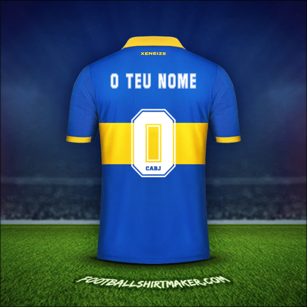 Camisola Boca Juniors 2022/2023 -  o teu nome - 0