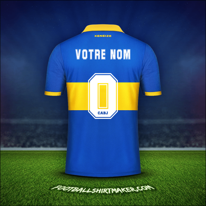 Maillot Boca Juniors 2022/2023 -  votre nom - 0
