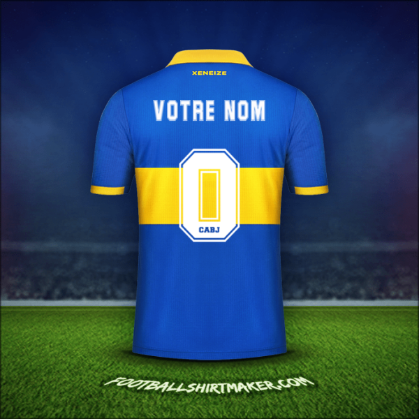Maillot Boca Juniors 2022/2023 -  votre nom - 0