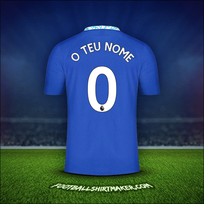 Camisola Chelsea 2022/2023 -  o teu nome - 0