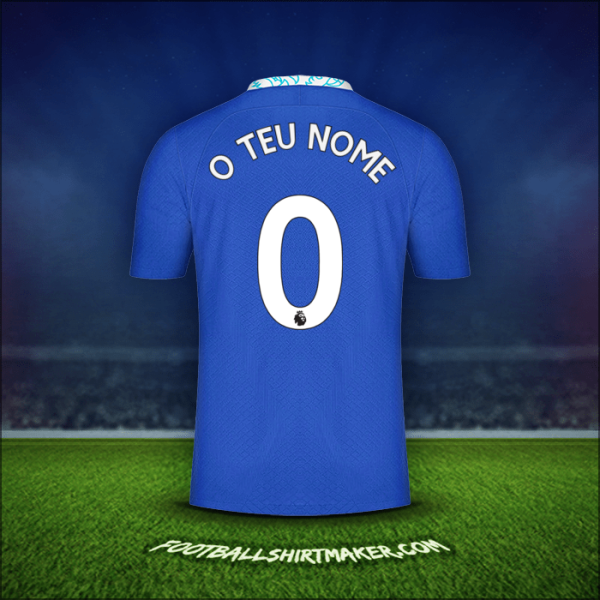 Camisola Chelsea 2022/2023 -  o teu nome - 0