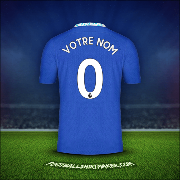 Maillot Chelsea 2022/2023 -  votre nom - 0