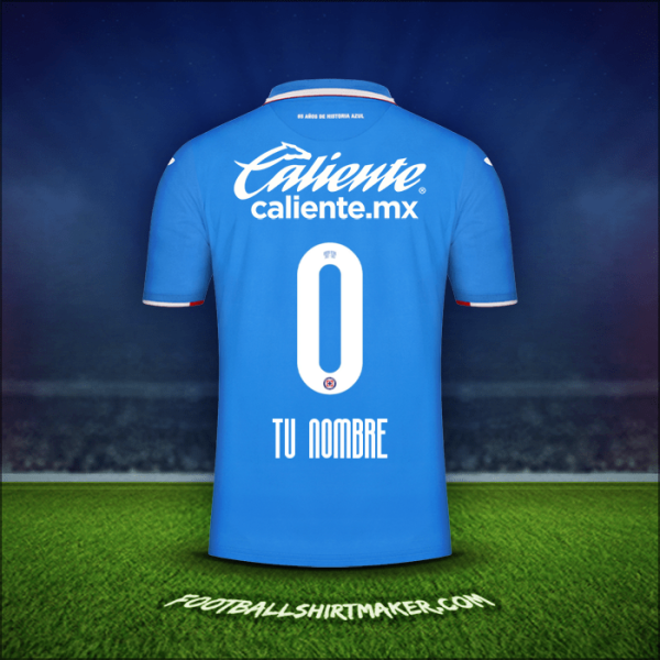 Jersey Cruz Azul 2022/2023 -  tu nombre - 0