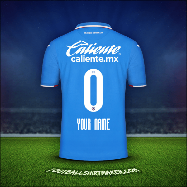 Jersey Cruz Azul 2022/2023 -  your name - 0