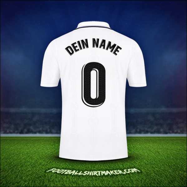Trikot Real Madrid CF 2022/2023 -  dein name - 0