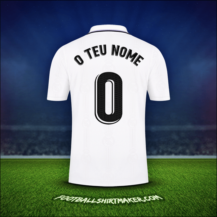 Camisola Real Madrid CF 2022/2023 -  o teu nome - 0