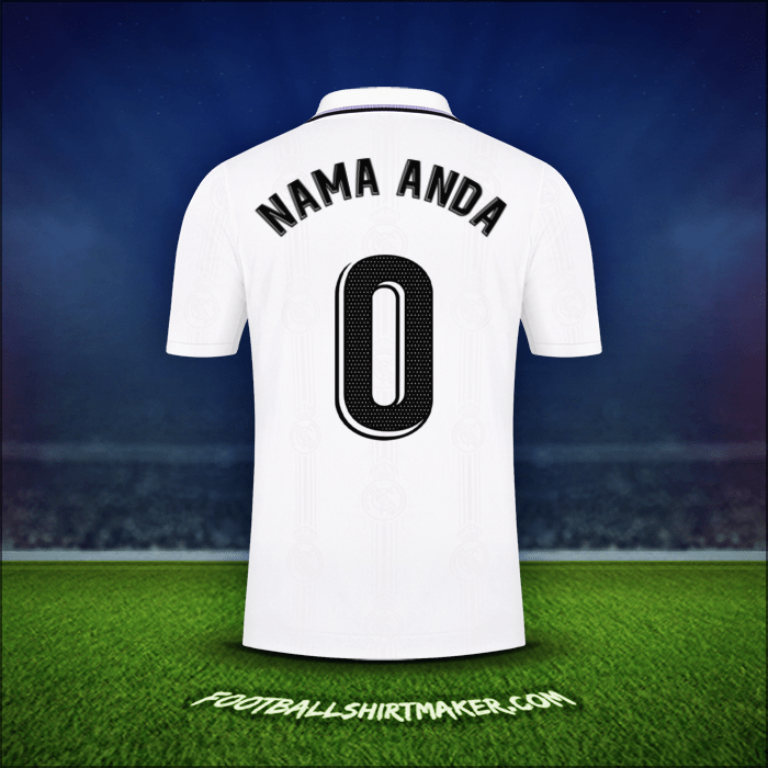 Jersey Real Madrid CF 2022/2023 -  nama anda - 0