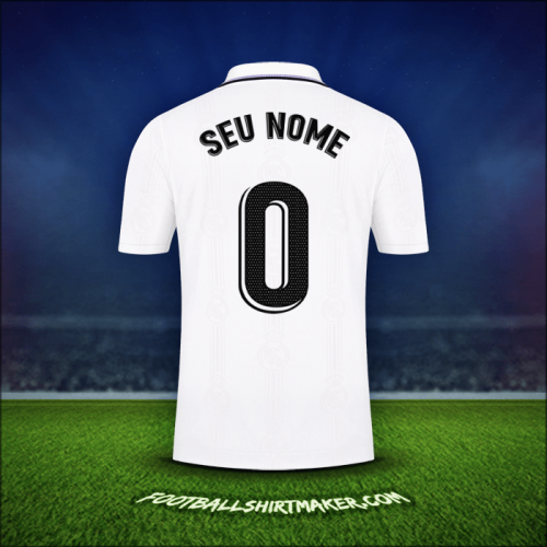 Camisa Real Madrid CF 2022/2023 -  seu nome - 0