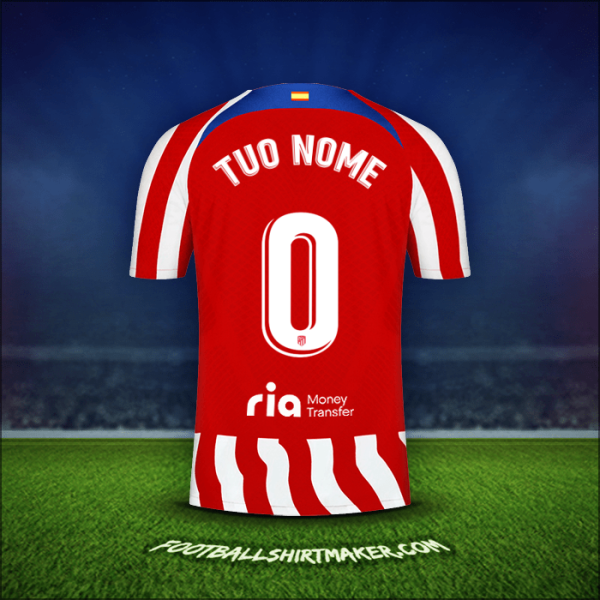 Maglia Atletico Madrid 2022/2023 -  tuo nome - 0