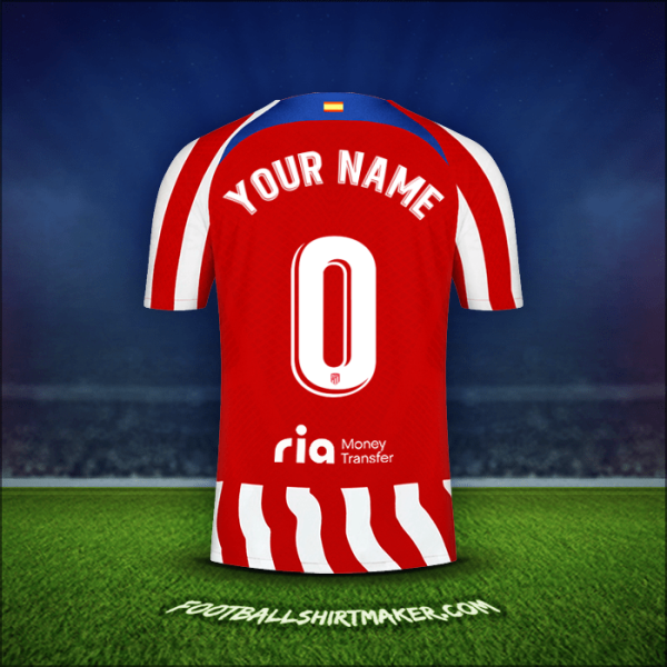 Jersey Atletico Madrid 2022/2023 -  your name - 0