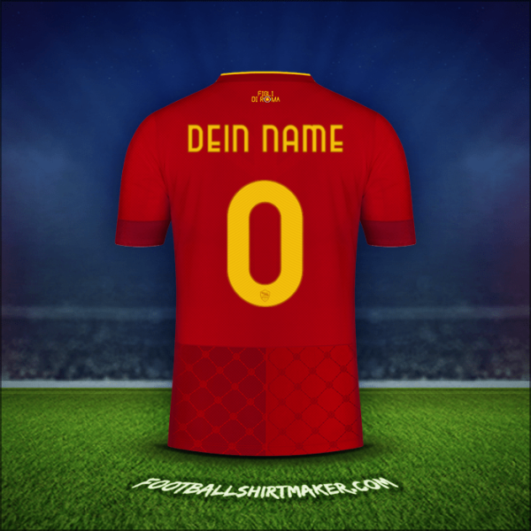 Trikot AS Roma 2022/2023 -  dein name - 0