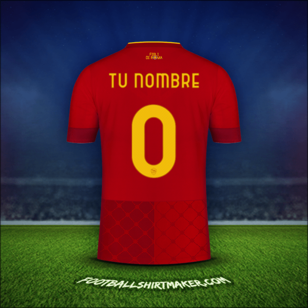 Jersey AS Roma 2022/2023 -  tu nombre - 0