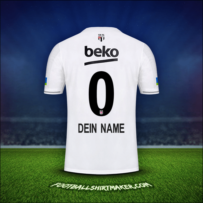 Trikot Besiktas JK 2022/2023 -  dein name - 0
