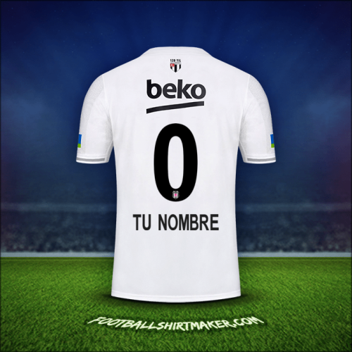 Camiseta Besiktas JK 2022/2023 -  tu nombre - 0
