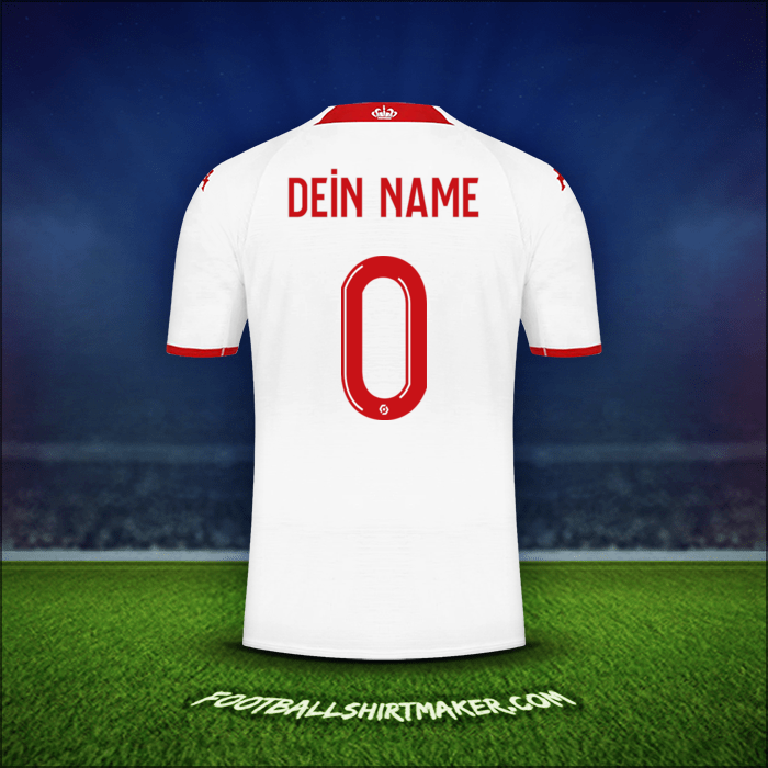 Trikot As Monaco 2022/2023 -  dein name - 0