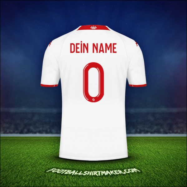 Trikot As Monaco 2022/2023 -  dein name - 0