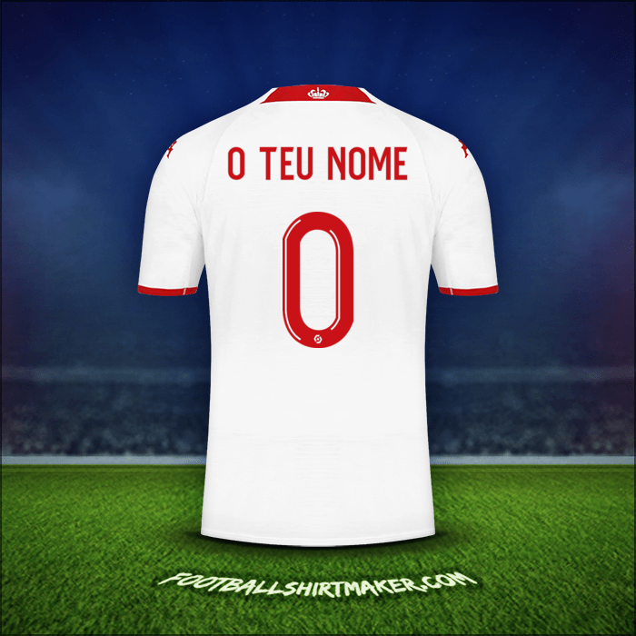 Camisola As Monaco 2022/2023 -  o teu nome - 0