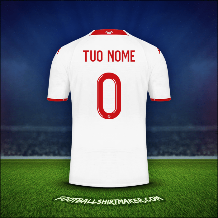 Maglia As Monaco 2022/2023 -  tuo nome - 0