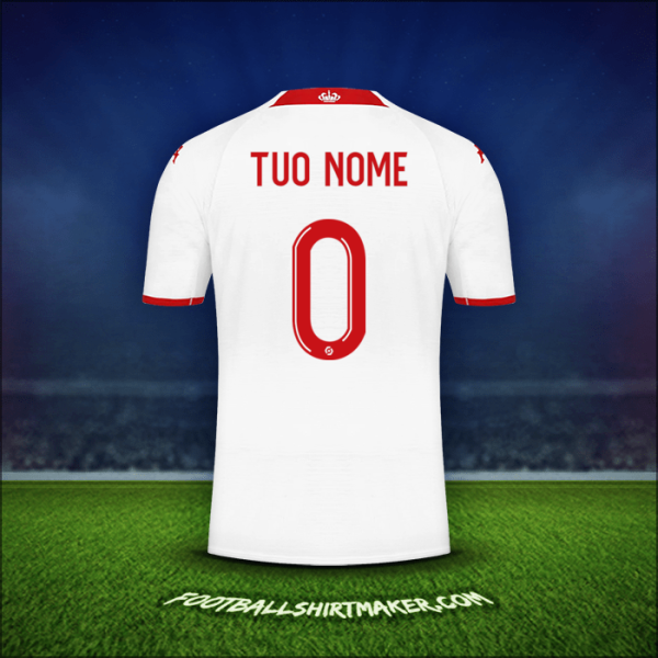 Maglia As Monaco 2022/2023 -  tuo nome - 0
