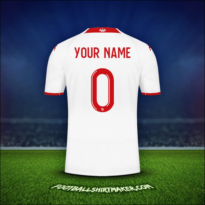 Jersey As Monaco 2022/2023 -  your name - 0