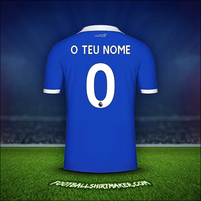 Camisola Leicester City FC 2022/2023 -  o teu nome - 0