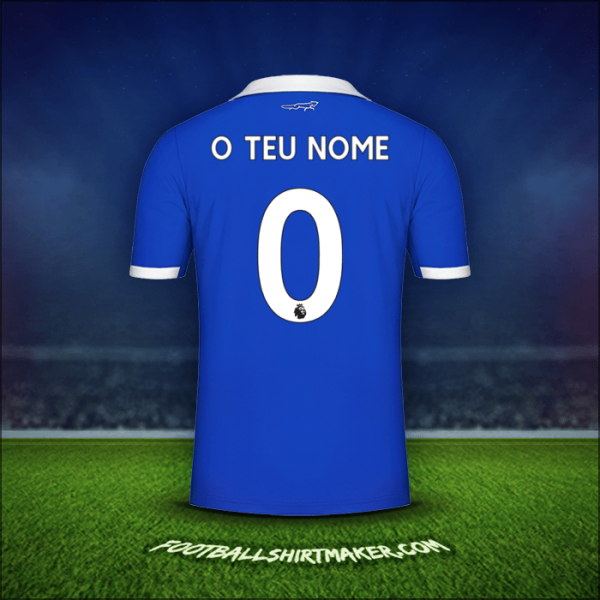 Camisola Leicester City FC 2022/2023 -  o teu nome - 0
