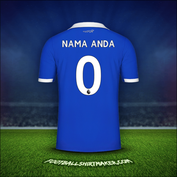 Jersey Leicester City FC 2022/2023 -  nama anda - 0
