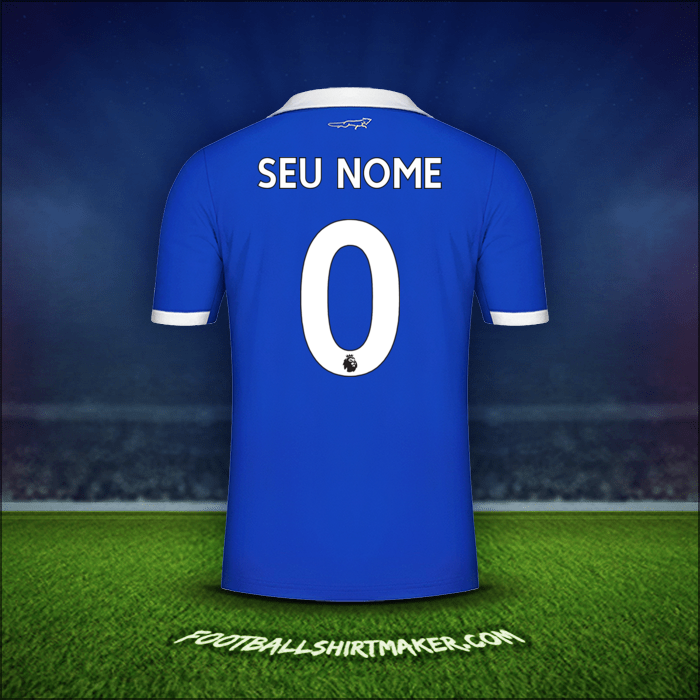 Camisa Leicester City FC 2022/2023 -  seu nome - 0