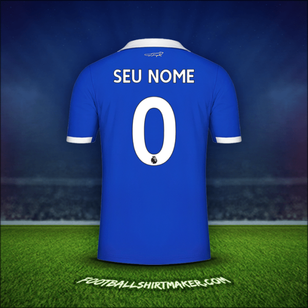 Camisa Leicester City FC 2022/2023 -  seu nome - 0