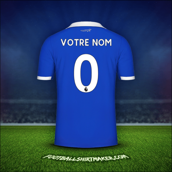 Maillot Leicester City FC 2022/2023 -  votre nom - 0