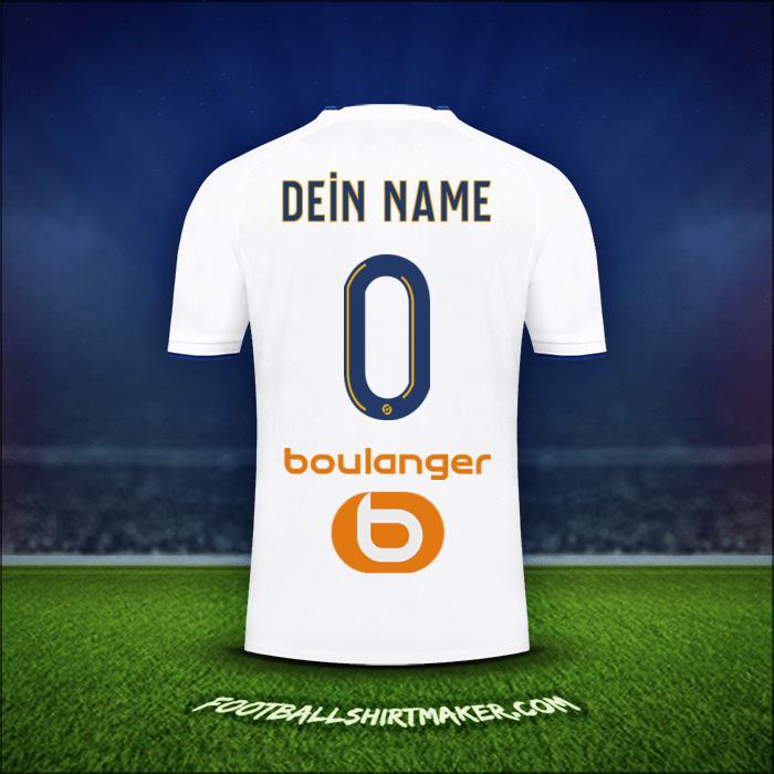 Trikot Olympique de Marseille 2022/2023 -  dein name - 0