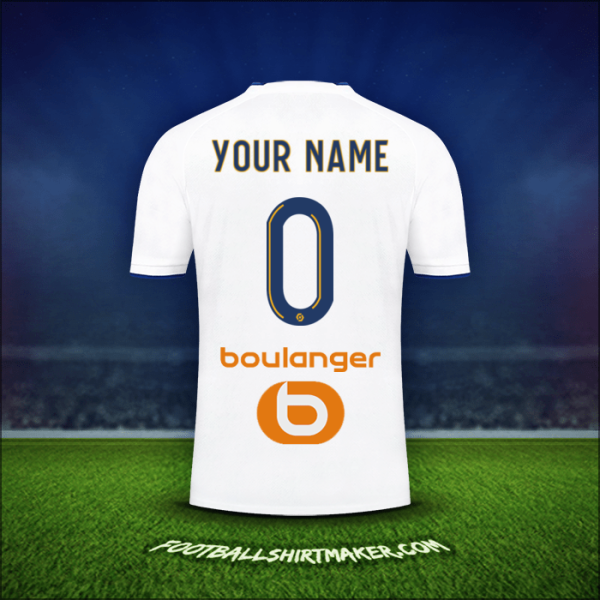 Shirt Olympique de Marseille 2022/2023 -  your name - 0