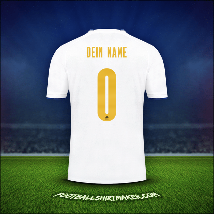 Trikot Olympique de Marseille Cup 2022/2023 -  dein name - 0