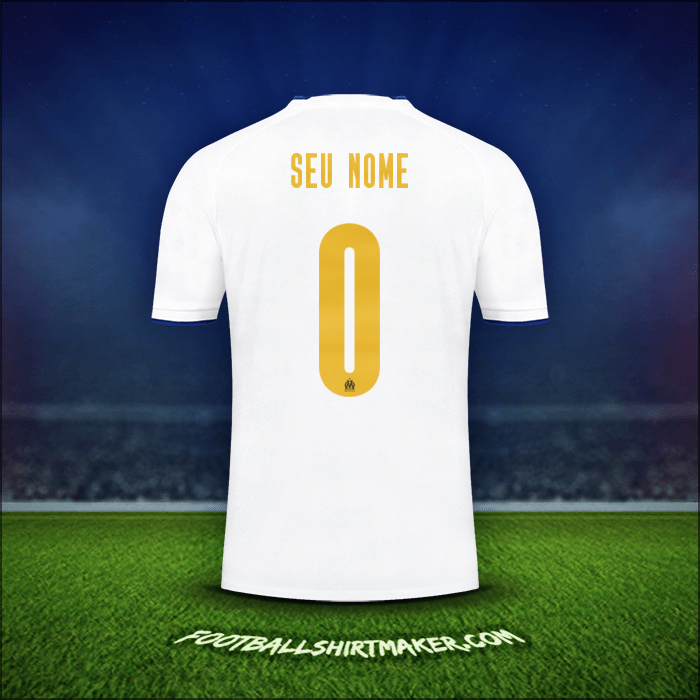 Camisa Olympique de Marseille Cup 2022/2023 -  seu nome - 0
