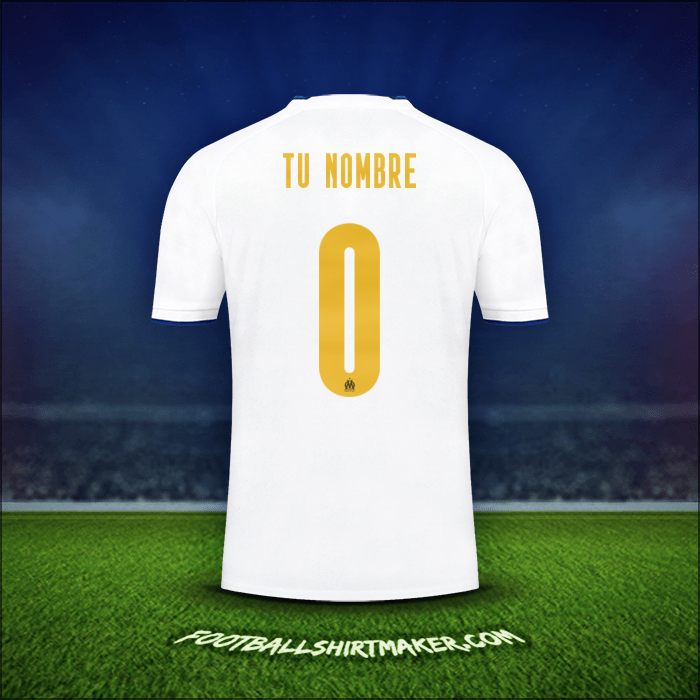 Camiseta Olympique de Marseille Cup 2022/2023 -  tu nombre - 0