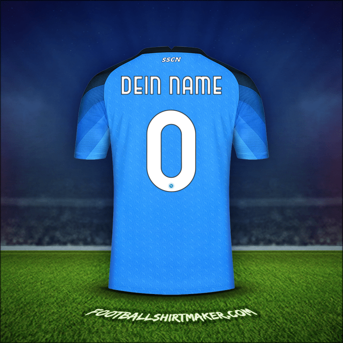 Trikot SSC Napoli 2022/2023 -  dein name - 0