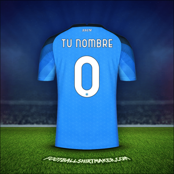 Camiseta SSC Napoli 2022/2023 -  tu nombre - 0