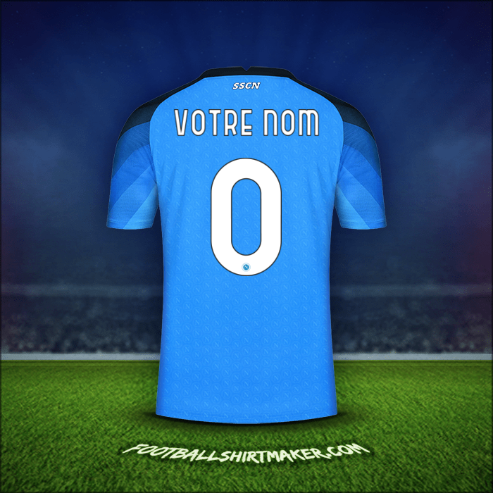 Maillot SSC Napoli 2022/2023 -  votre nom - 0