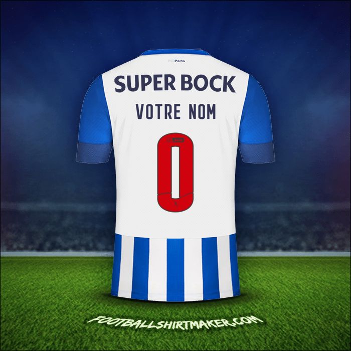 Maillot FC Porto 2022/2023 -  votre nom - 0