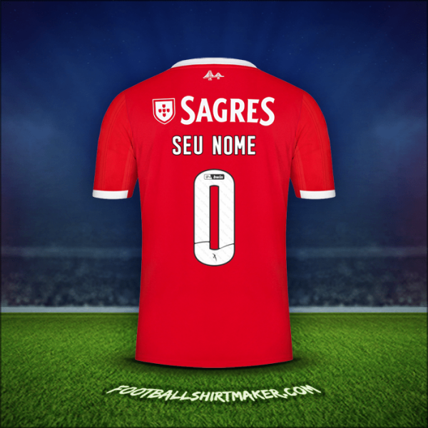 Camisa SL Benfica 2022/2023 -  seu nome - 0