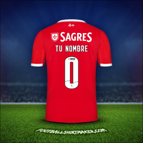 Jersey SL Benfica 2022/2023 -  tu nombre - 0