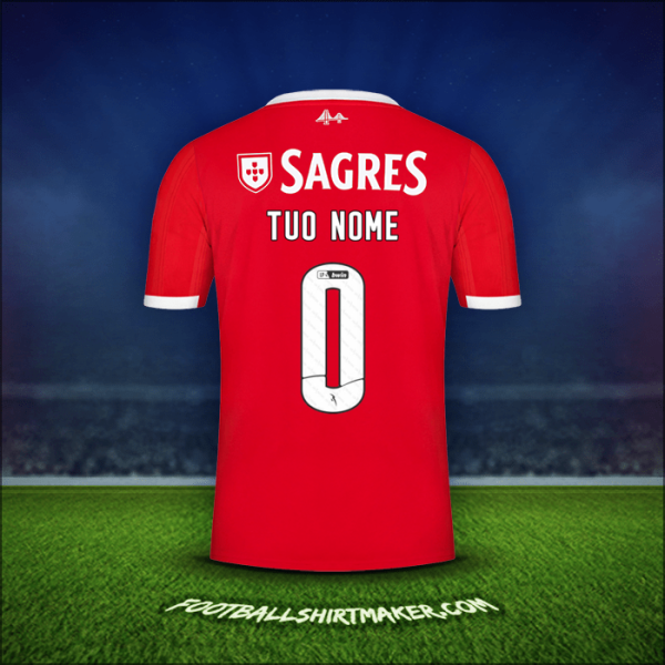 Maglia SL Benfica 2022/2023 -  tuo nome - 0