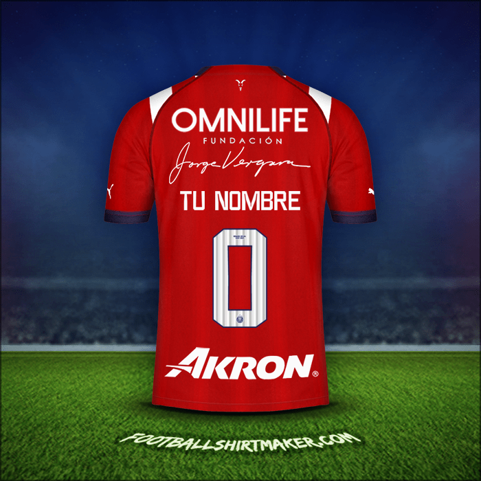 Camiseta Guadalajara 2022/2023 -  tu nombre - 0
