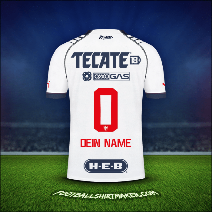 Trikot Monterrey 2022/2023 -  dein name - 0