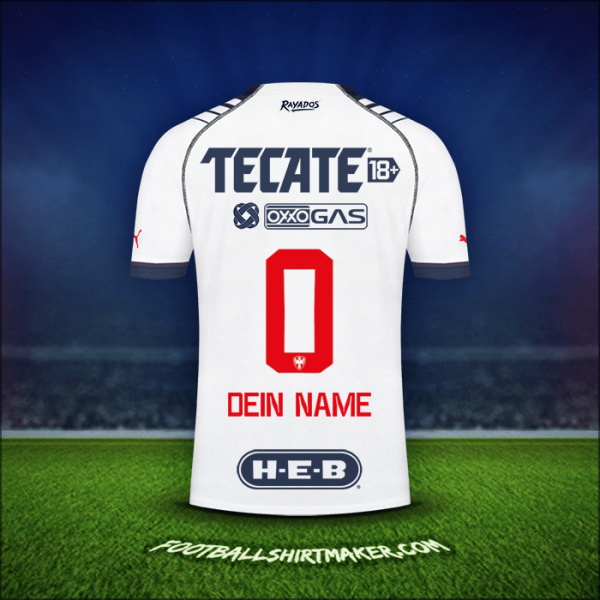 Trikot Monterrey 2022/2023 -  dein name - 0
