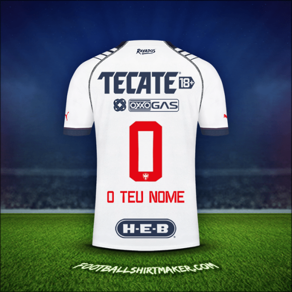 Camisola Monterrey 2022/2023 -  o teu nome - 0