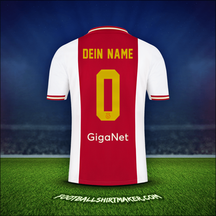 Trikot AFC Ajax 2022/2023 -  dein name - 0