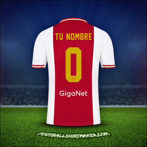 Camiseta AFC Ajax 2022/2023 -  tu nombre - 0