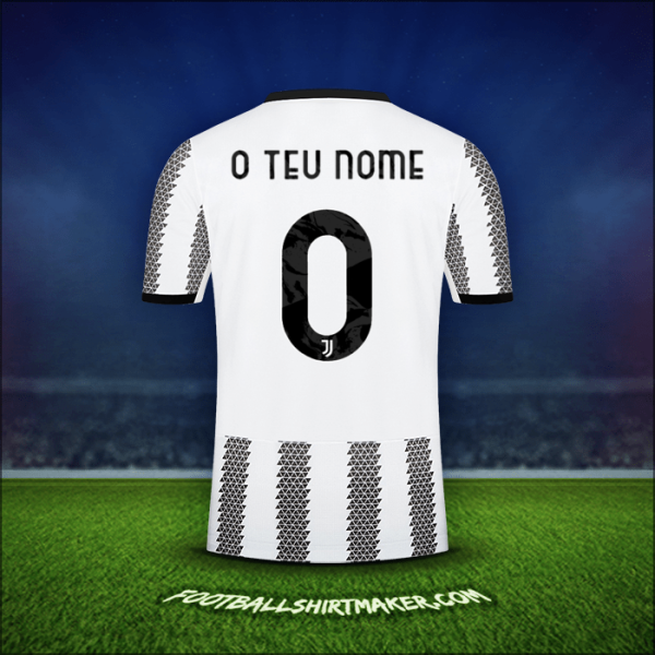 Camisola Juventus FC Cup 2022/2023 -  o teu nome - 0