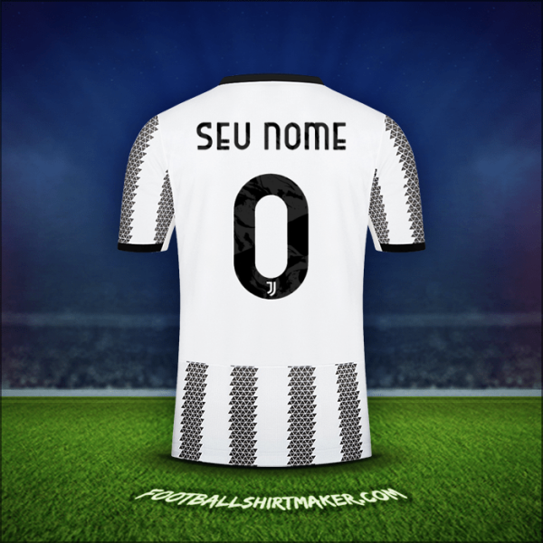 Camisa Juventus FC Cup 2022/2023 -  seu nome - 0